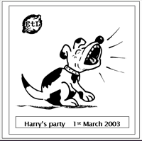 Harry's Party Cover